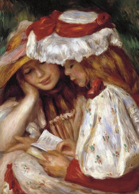 Puzzle 1000 Pierre Auguste Renoir - Deux jeunes filles lisant