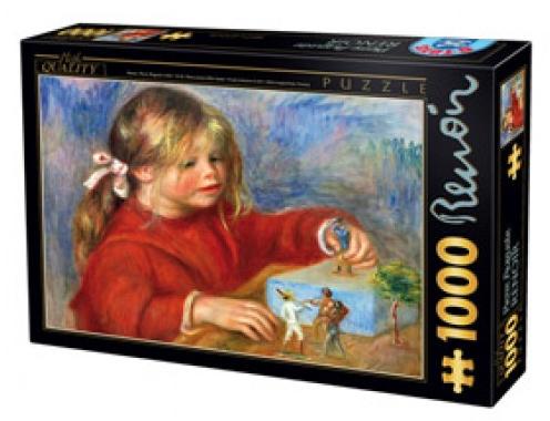 Puzzle 1000 Pierre Auguste Renoir - Claude Renoir at play Sun