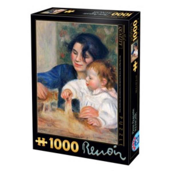 Puzzle 1000 Pierre Auguste Renoir - Gabrielle and Jean