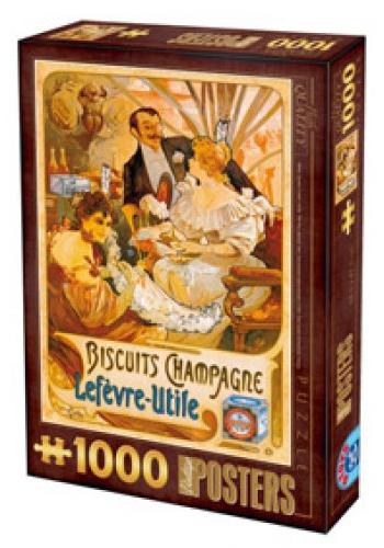 Puzzle 1000 Posteres - Biscuits Champagne 