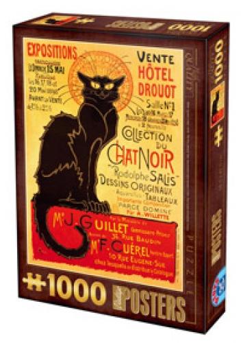 Puzzle 1000 Vintage Posters: Chat Noir