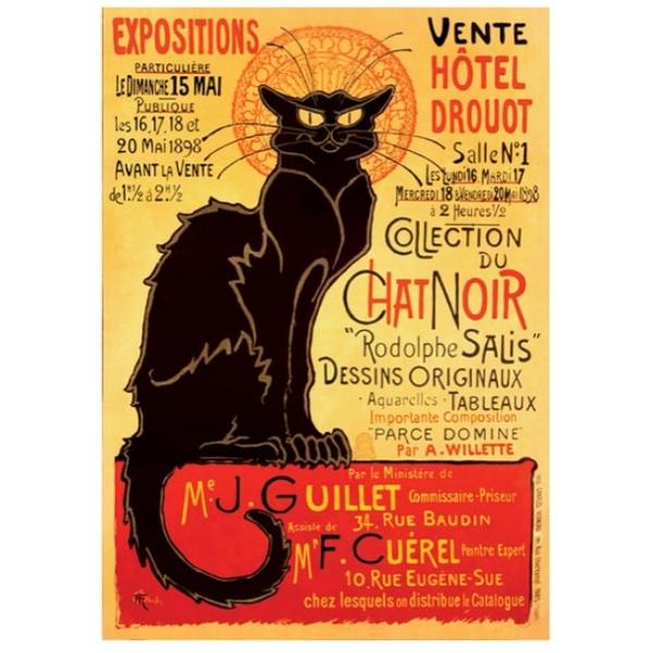 Puzzle 1000 Vintage Posters: Chat Noir