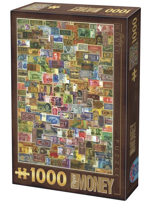 Puzzle 1000 Vintage: Paper Money