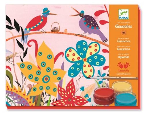 Sacha's Garden - Atelier de pictura pentru copii - Djeco