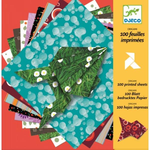 Hartie origami 100 coli - Djeco