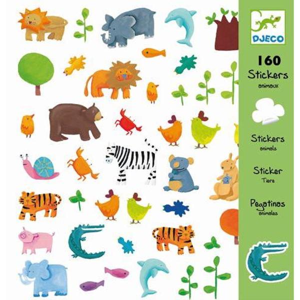 160 Stickers, Animaux. Abtibilduri, Animale