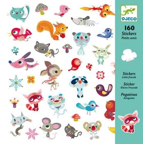 160 Stickers, Petits amis. Abtibilduri, Micii prieteni