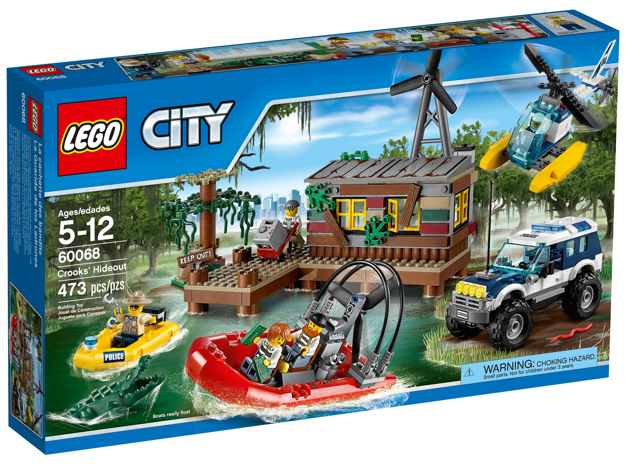 Lego City Ascunzisul infractorilor 5-12 ani 