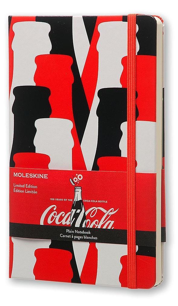 Moleskine Coca-Cola Limited Edition 2015 Plain Notebook Large Hard Cover