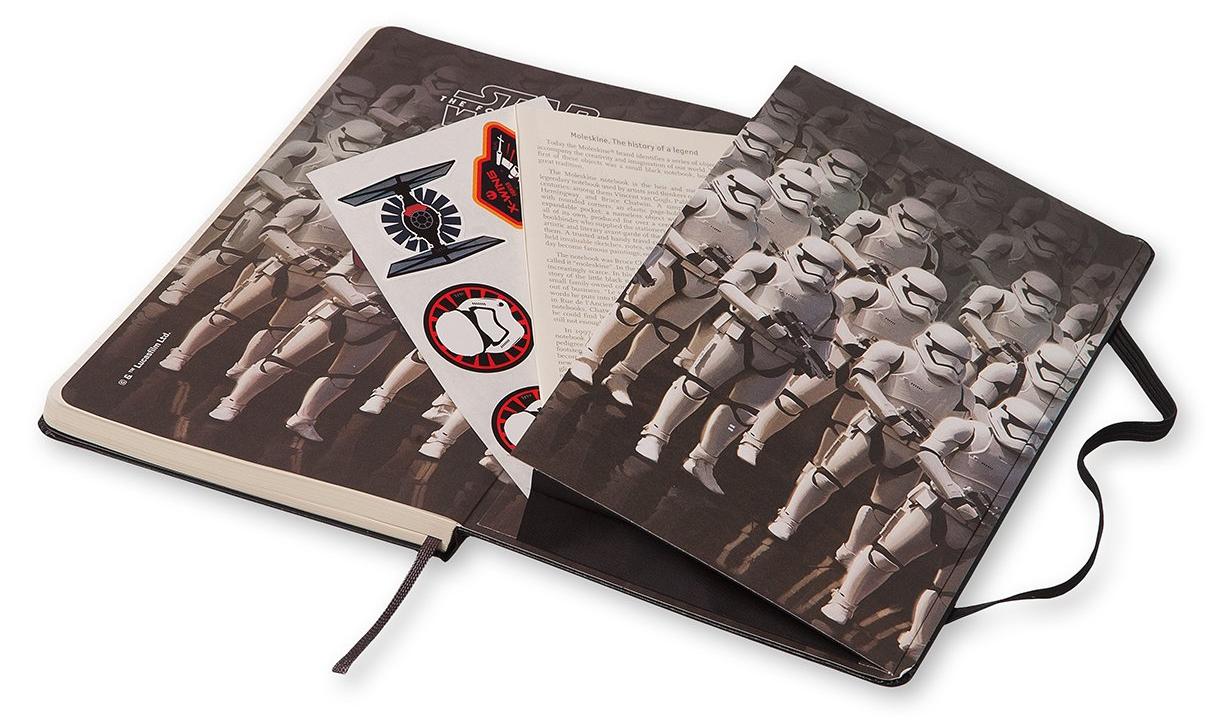 Moleskine Star Wars VII Limited Edition Villain Trooper White Large ruled White
