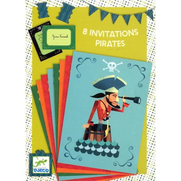 8 Invitations. Invitatii, Pirati