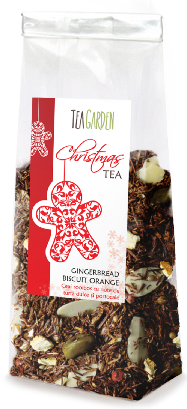 Christmas Tea. Ceai Gingerbread Biscuit Orange 50 gr. Tea Garden