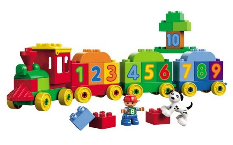 Lego Trenul cu numere 1-5 ani (10558)