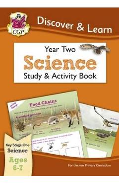 Coperta cărții 'KS1 Discover & Learn: Science - Study & Activity Book, Year'