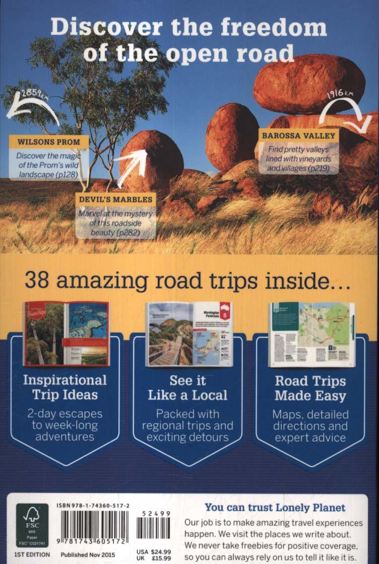 Lonely Planet Australia's Best Trips