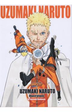 Coperta cărții 'Uzumaki Naruto: Illustrations'