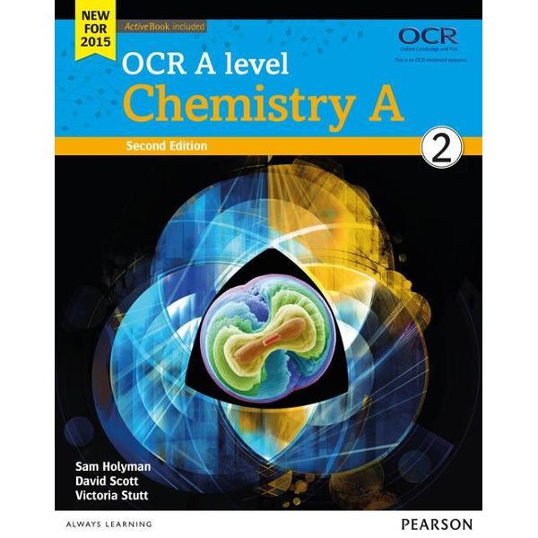 OCR A Level Chemistry A Student Book 2 + Activebook