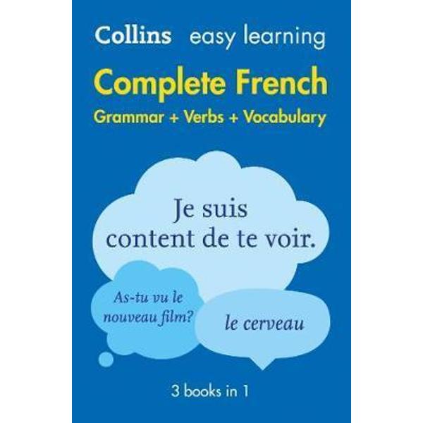 Easy Learning Complete French Grammar, Verbs and Vocabulary