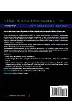 Google Hacking for Penetration Testers - 9780128029640 - Libris