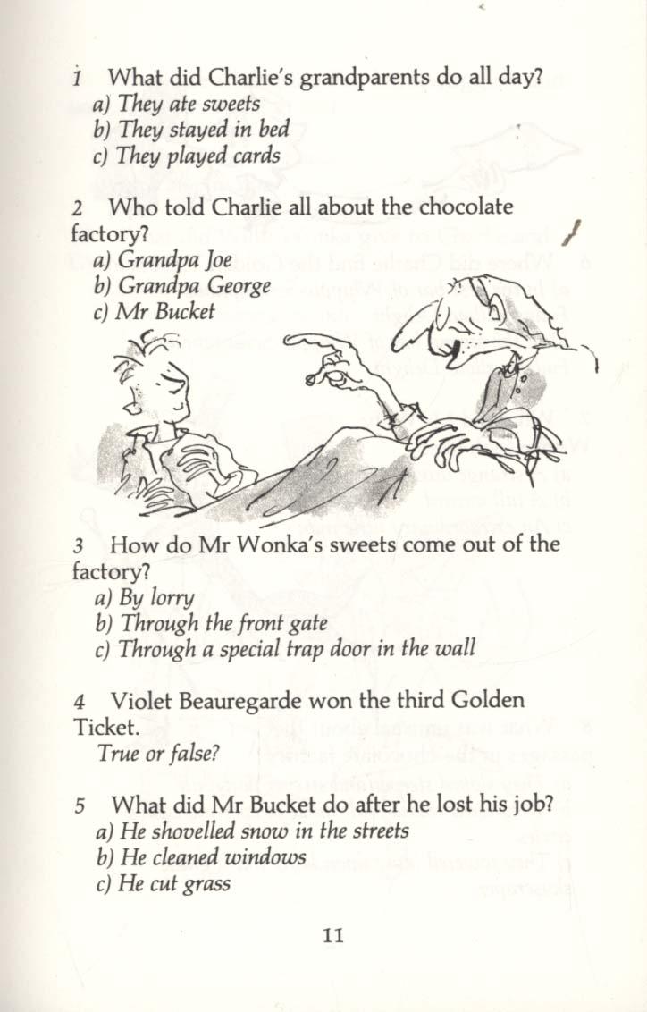Roald Dahl Quiz Book