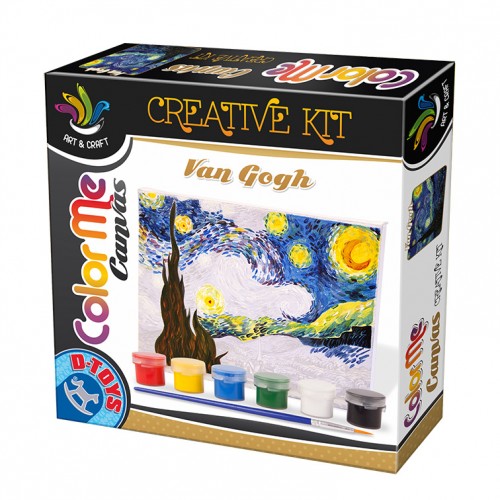 Color me canvas - Van Gogh