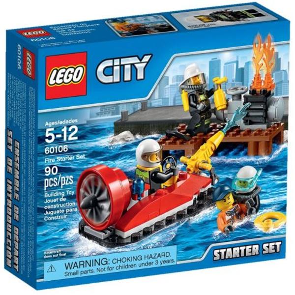 Lego City Set De Pompieri Pentru Incepatori 5-12 Ani (60106)