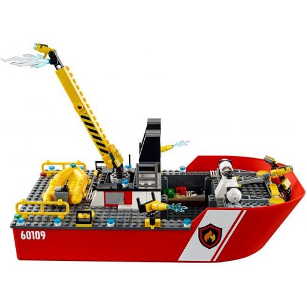 Lego City Salupa de stins incendii 5-12 ani (60109)