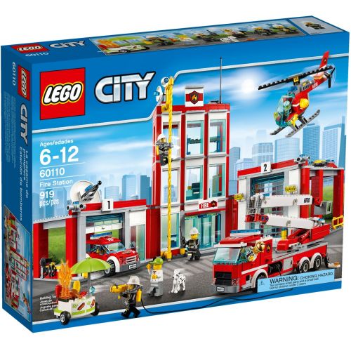 Lego City Remiza de Pompieri 6-12 ani (60110)