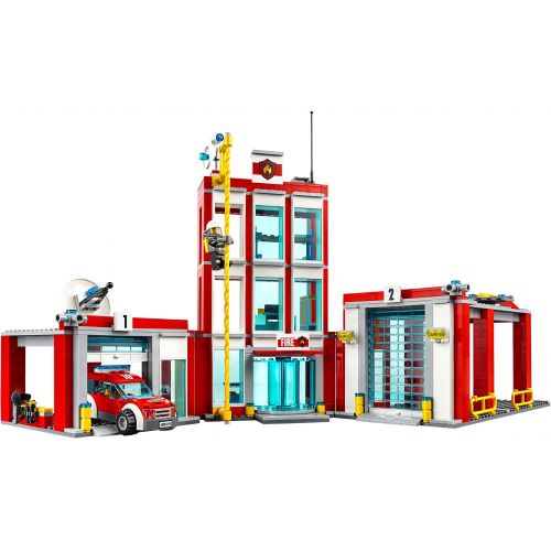 Lego City Remiza de Pompieri 6-12 ani (60110)