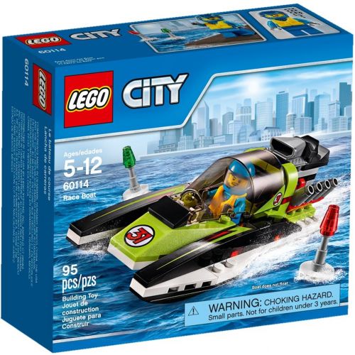 Lego City Barca de curse 5-12 ani (60114)