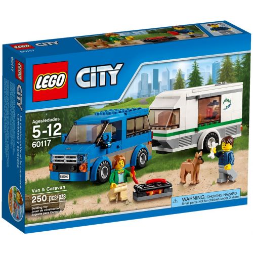 Lego City Furgoneta Si Rulota 5-12 Ani (60117)