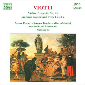 CD Viotti - Violin Concerto No.23, Sinfonie Concertanti Nos. 1 And 2