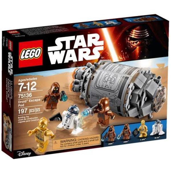 Lego Star Wars Droid Escape Pod 7-12 ani (75136)