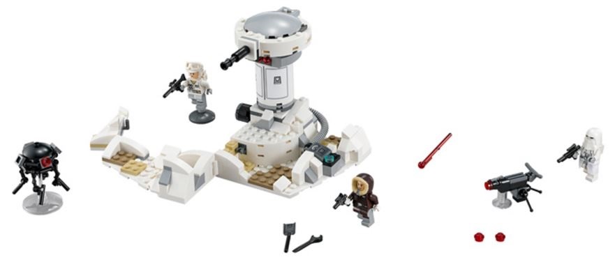 Lego Star Wars Hoth attack 7-12 ani (75138)