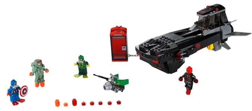 Lego Marvel Super Heroes - Atacul submarin al lui Iron Skull