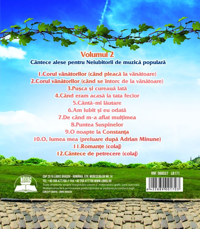 CD Ansamblul Artistic Jidvei Romania Si Junii De La Jidvei Volumul 2