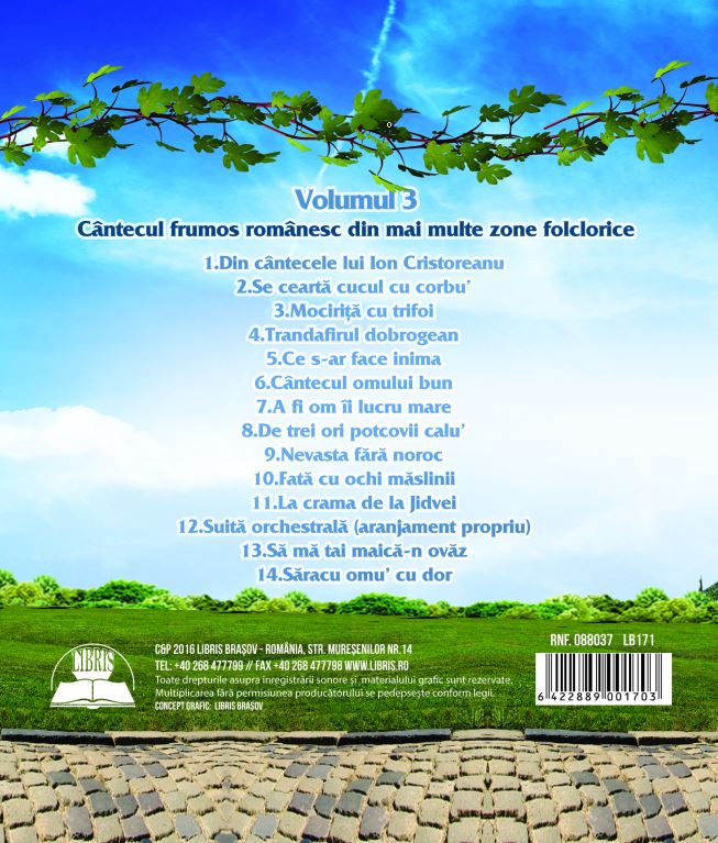 CD Ansamblul Artistic Jidvei Romania Si Junii De La Jidvei Volumul 3
