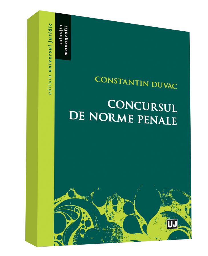Concursul de norme penale - Constantin Duvac