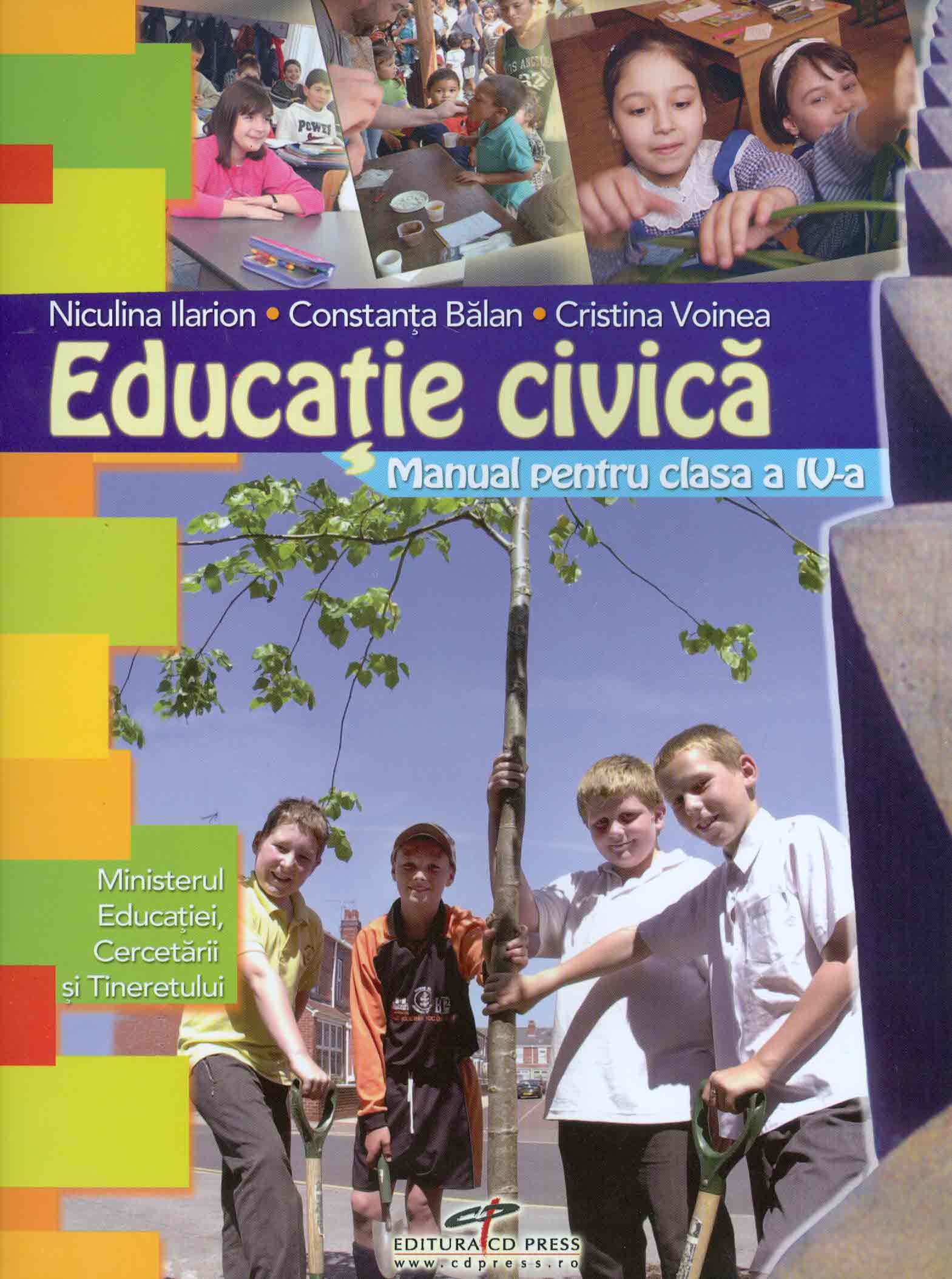 Educatie civica - Clasa 4 - Niculina Ilarion, Constanta Balan