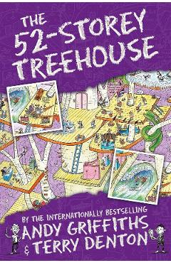 Coperta cărții The 52-Storey Treehouse. Treehouse #4