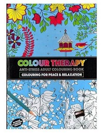 Colour Therapy - Carte de colorat antistres - Cartonata