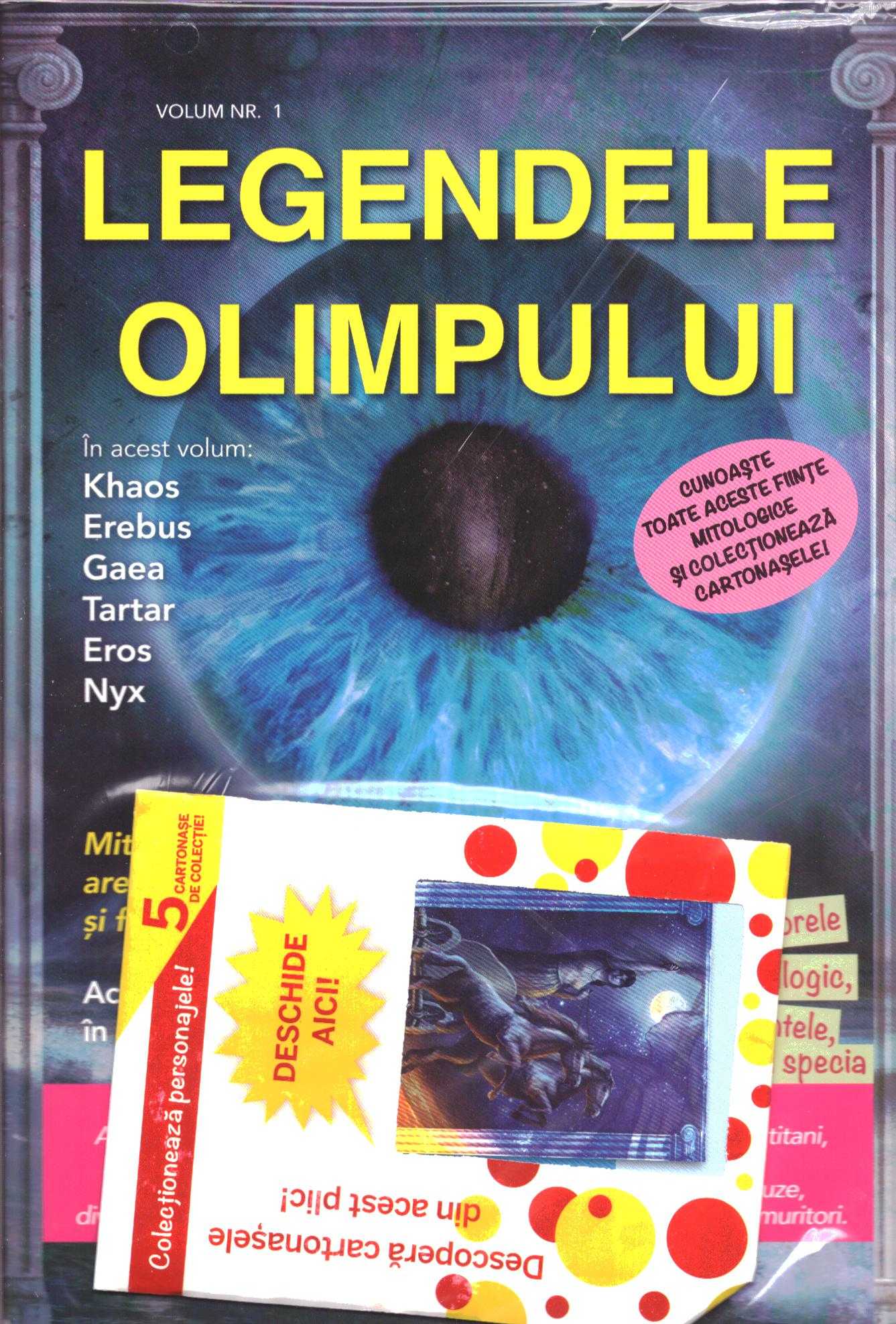 Legendele Olimpului Vol. 1 - Revista+cartonase