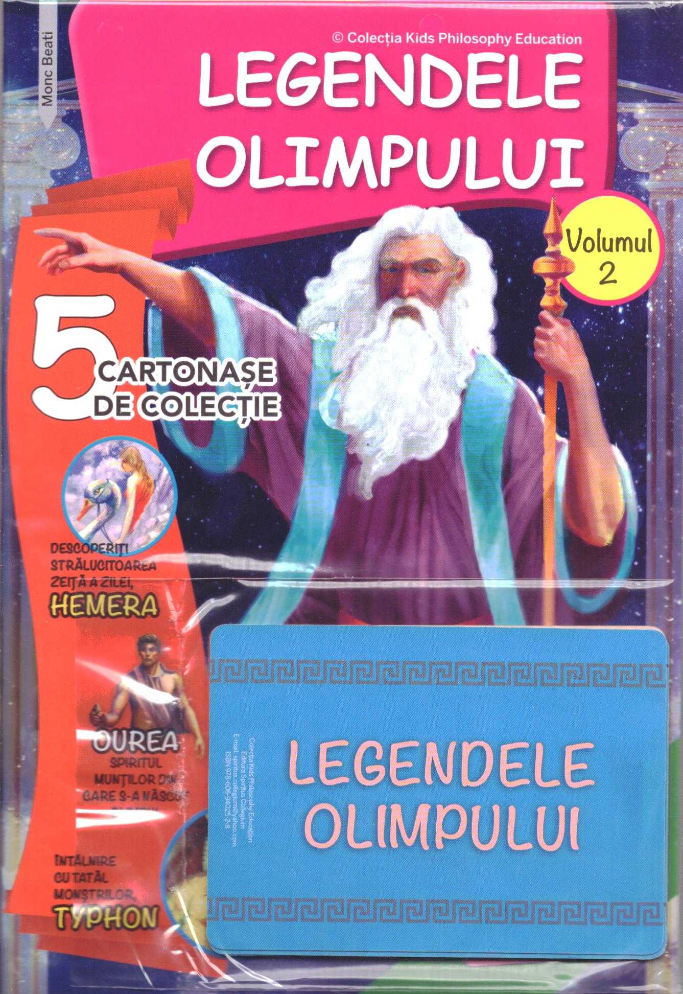 Legendele Olimpului Vol. 2 - Revista+cartonase