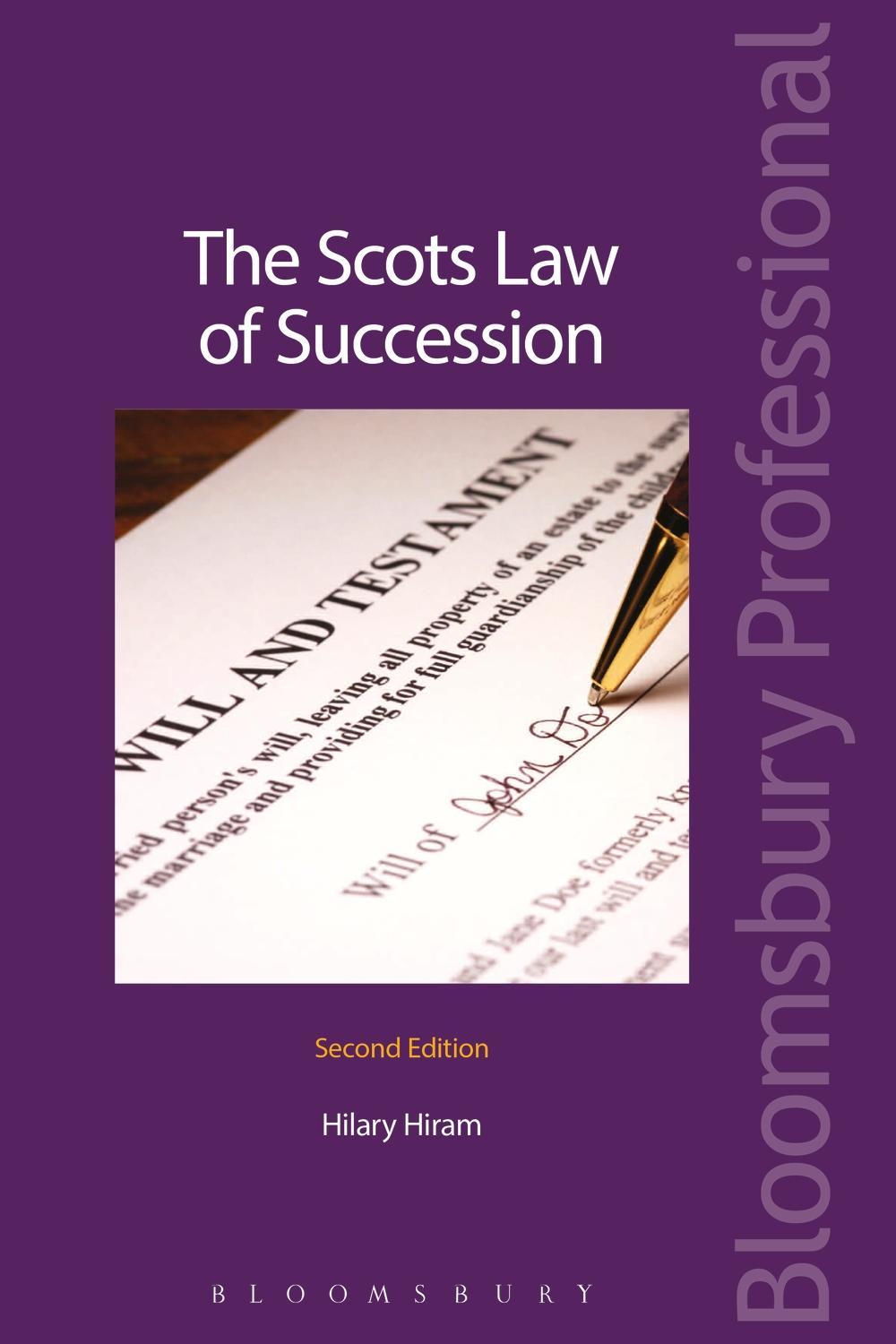 Scots Law of Succession