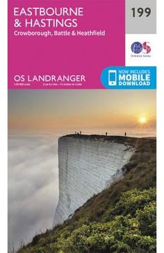 Coperta cărții 'Eastbourne & Hastings, Battle & Heathfield'