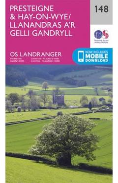 Coperta cărții 'Presteigne & Hay-on-Wye / Llanandras A'r Gelli Gandryll'