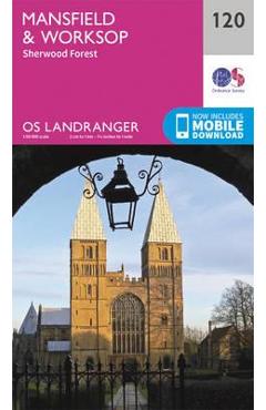 Coperta cărții 'Mansfield & Worksop, Sherwood Forest'