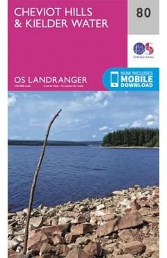 Coperta cărții 'Cheviot Hills & Kielder Water'