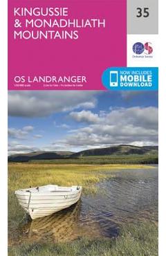 Coperta cărții 'Kingussie & Monadhliath Mountains'