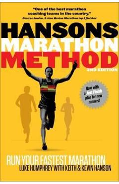 Coperta cărții 'Hansons Marathon Method'